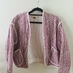 Universal Thread White Quilted Jacket